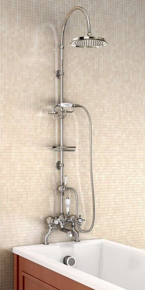 Bath Shower Mixer Set For Over The Bath Showering